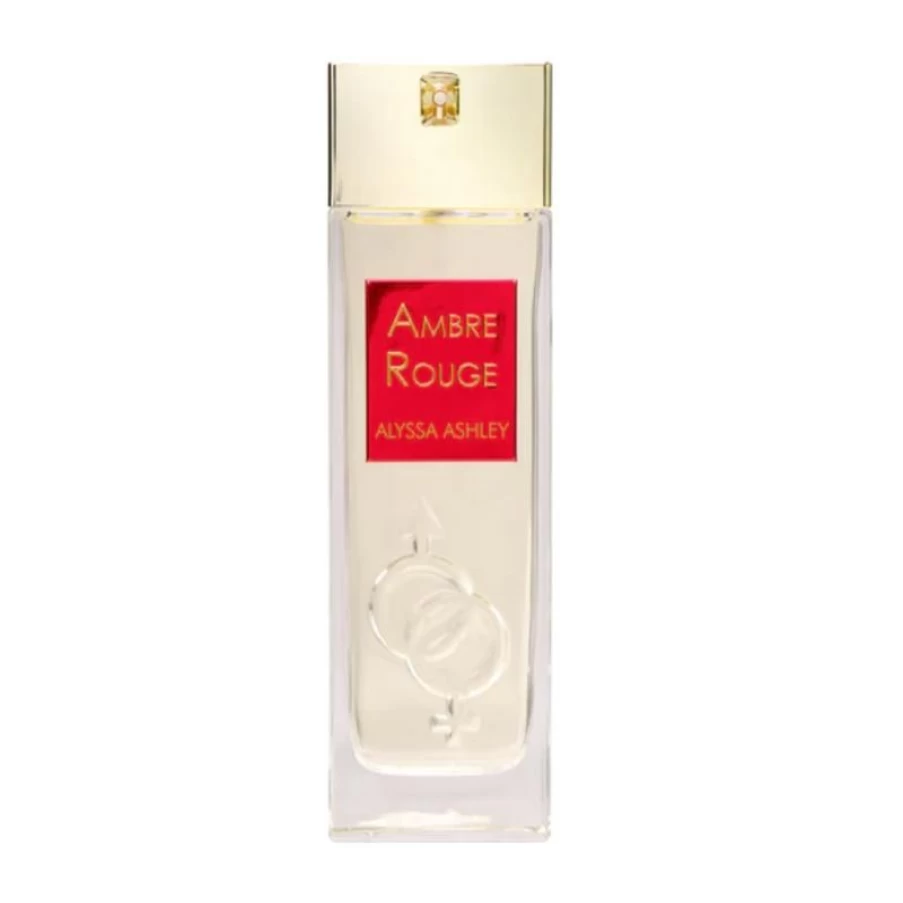 Alyssa Ashley Ambre Rouge Eau de Toilette - Warm Amber Fragrance for Women & Men