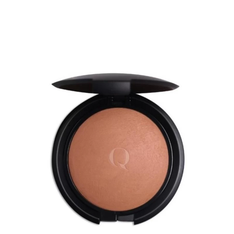 QStudio Bronzing Powder - Sun-Kissed Glow Makeup, Vegan & Cruelty-Free Face & Body Shimmer