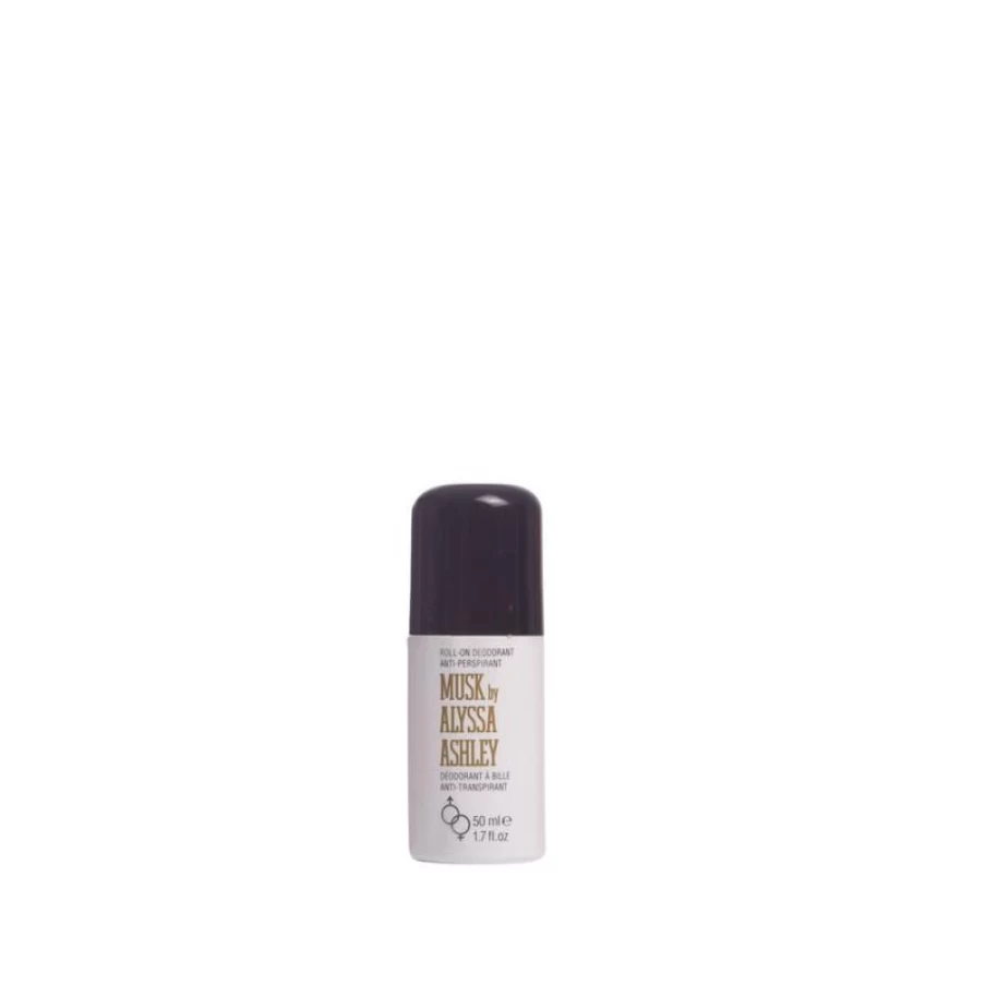 Alyssa Ashley Musk Scent Roll-On Antiperspirant Deodorant for Long-Lasting Freshness