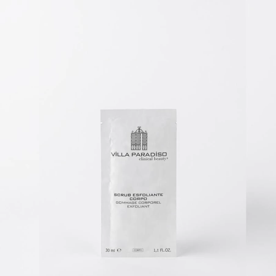 "Villa Paradiso Cosmetics Exfoliating Body Scrub - Natural Skin Renewal & Hydration"