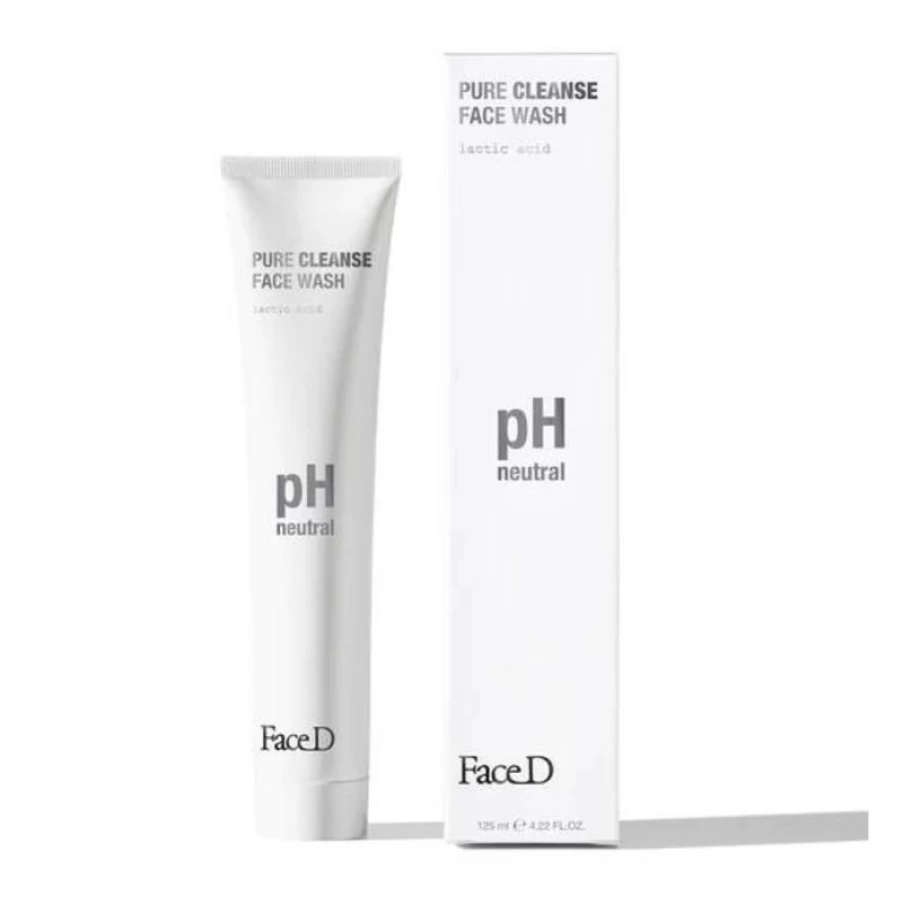 FaceD Pure Cleanser Face Wash - Gentle Daily Cleansing for All Skin Types