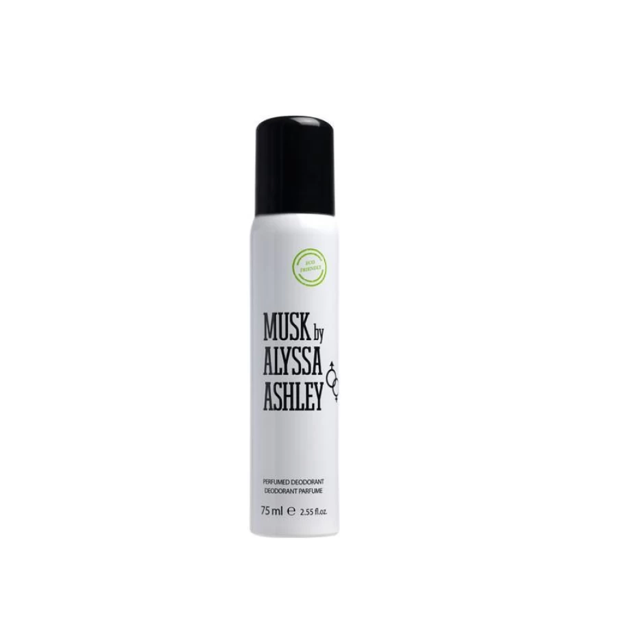 Alyssa Ashley Musk Perfumed Deodorant Spray for Men & Women - Long-Lasting Fragrance