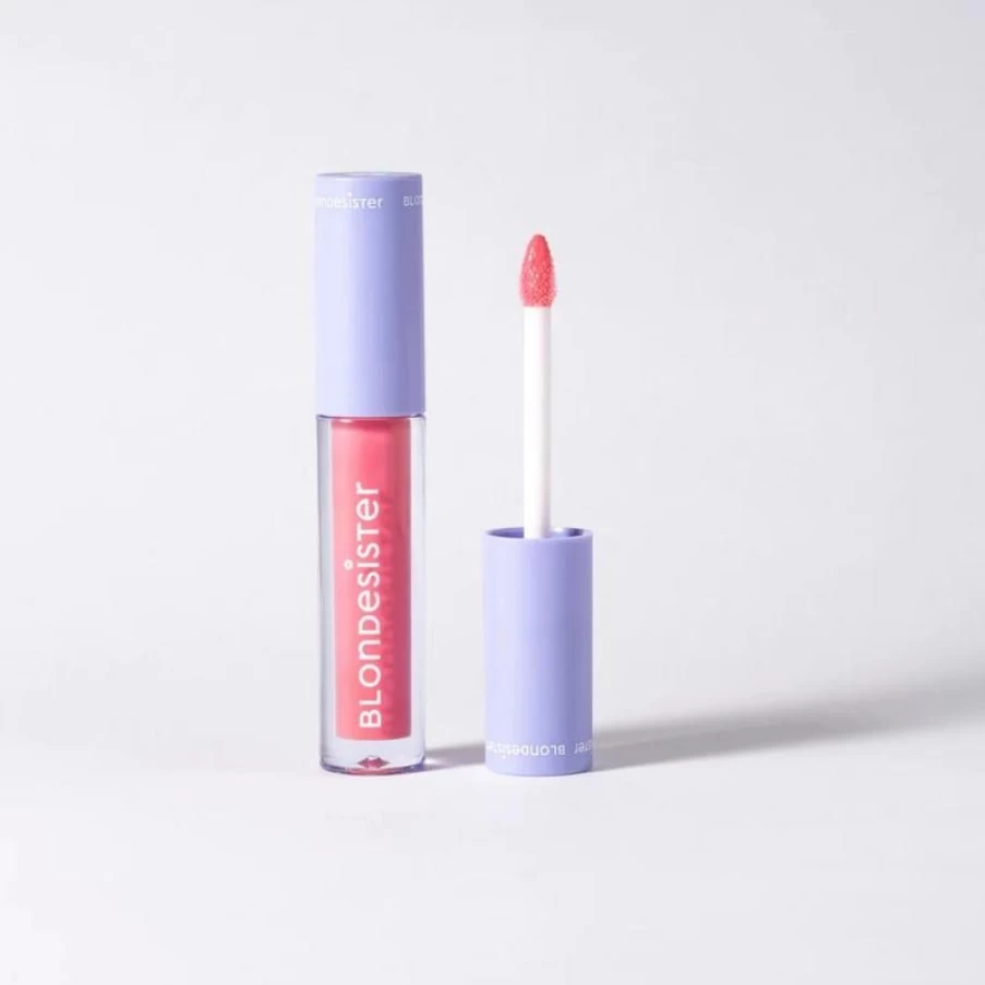 Blondesheer Sweet Gloss Tinted Lip Oil in 02 Pink Chocolate - Hydrating & Shiny Lip Stain