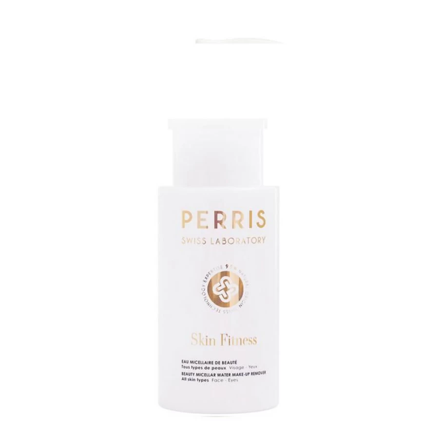 Perris Swiss Laboratory Micellar Cleansing Water for Face & Eyes – Gentle Makeup Remover & Skin Hydration