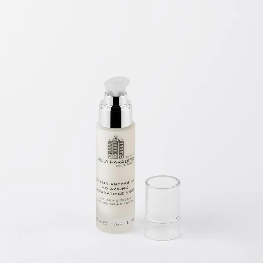 "Villa Paradiso Cosmetics Anti-Aging Cream - Repairing & Rejuvenating Face Moisturizer for Youthful Skin"