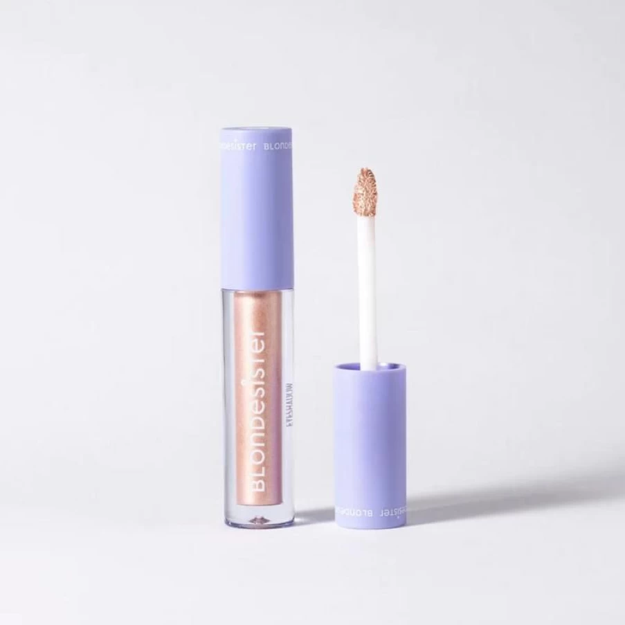 Blondesister Gloweye Light Gold Eyeshadow Palette 01 - Shimmer & Long Lasting Makeup