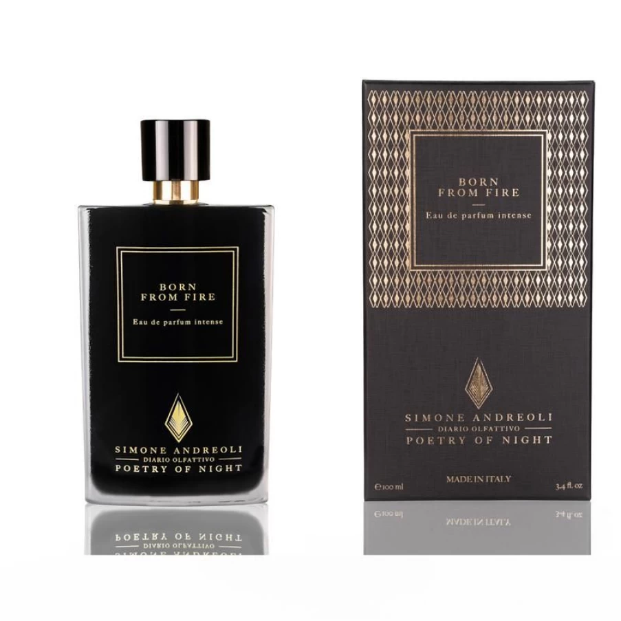 "Simone Andreoli Born From Fire Eau de Parfum - Intense Fragrance for Men & Women"