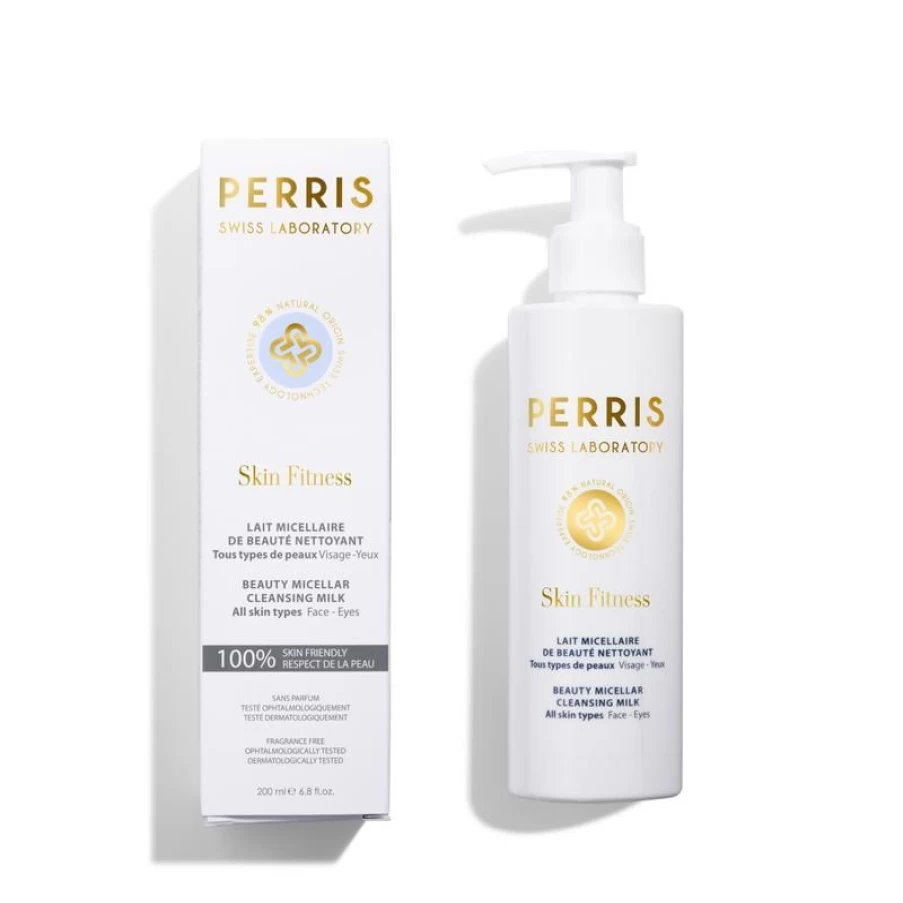 Perris Swiss Laboratory Micellar Cleansing Milk for Gentle Face Cleansing & Makeup Removal