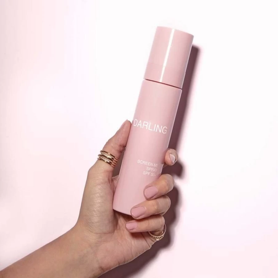 "Darling Screen-Me SPF 50+ Sunscreen Spray – Broad Spectrum UVA/UVB Protection, Water-Resistant"