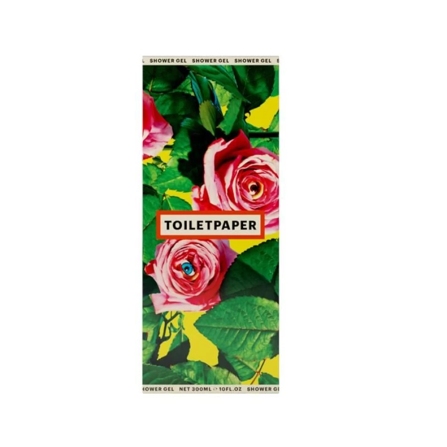 "Toiletpaper Turkish Rose & Rosemary Scented Shower Gel for Luxurious Bathing"
