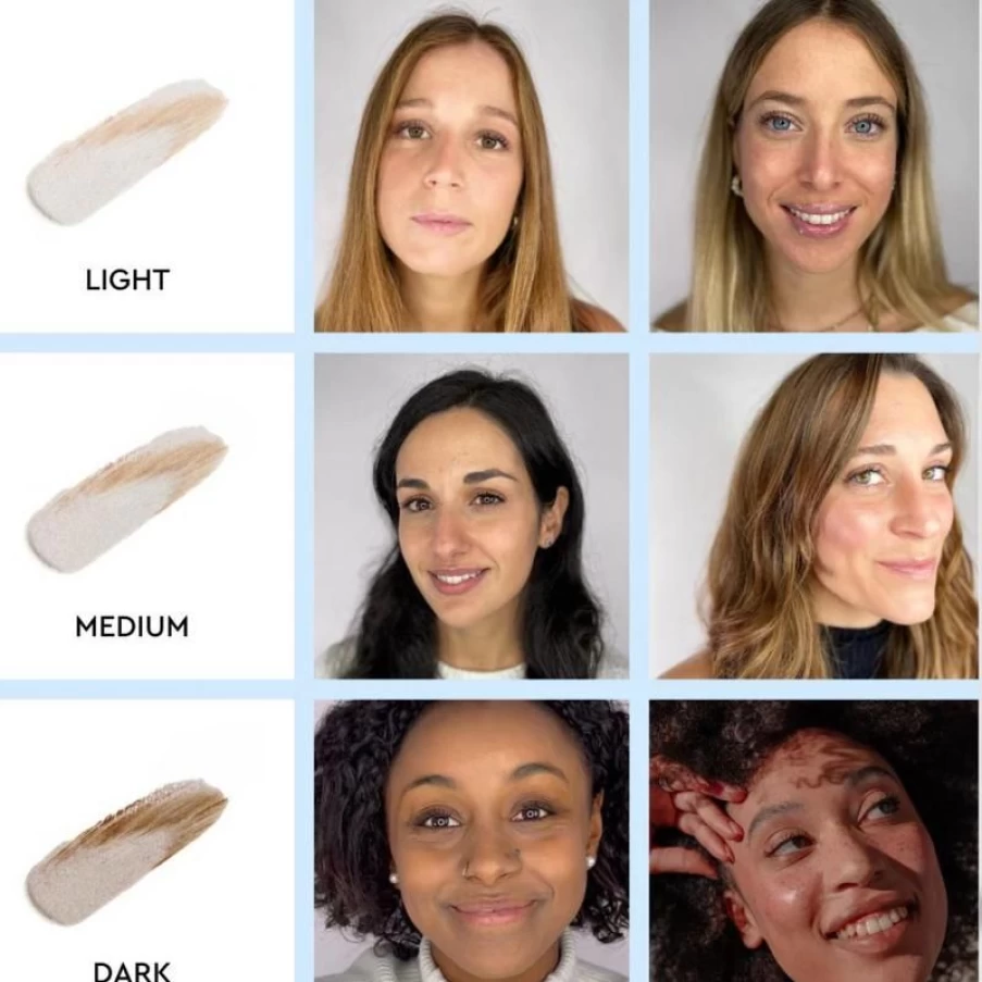 Blondesheer Tinted Cream 02 Medium - Lightweight Sheer Foundation with Buildable Coverage, Natural Finish for All-Day Wear