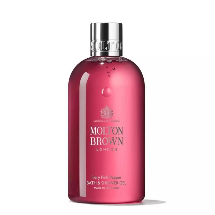 Molton Brown Fiery Pink Pepper Bath & Shower Gel - Luxurious Scented Body Wash