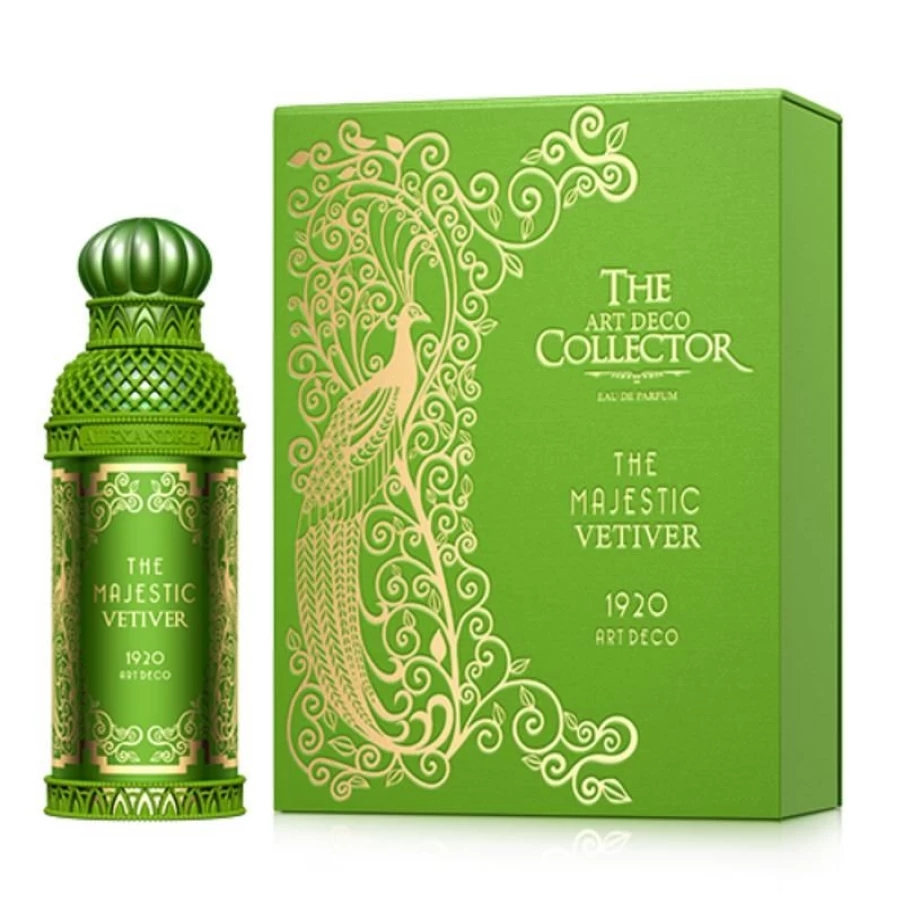 Alexandre. J Majestic Vetiver Fragrance for Men – Premium Vetiver Scent Eau de Toilette