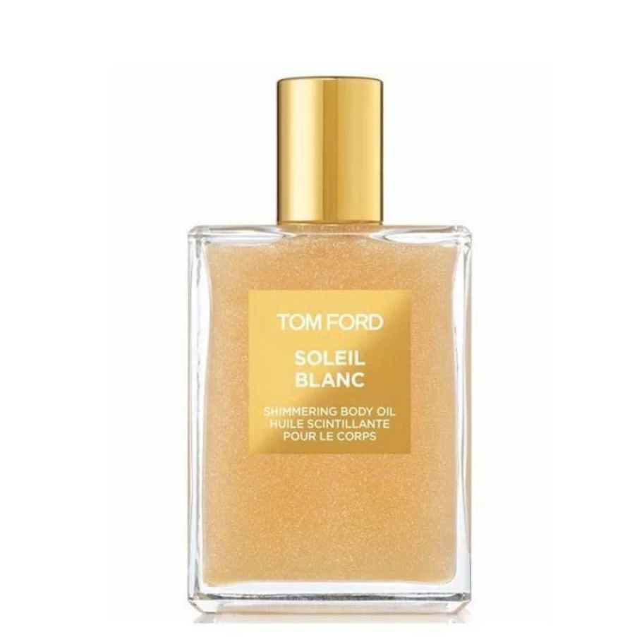 Tom Ford Soleil Blanc Shimmering Golden Body Oil 100ml Luxurious Moisturizing Glow