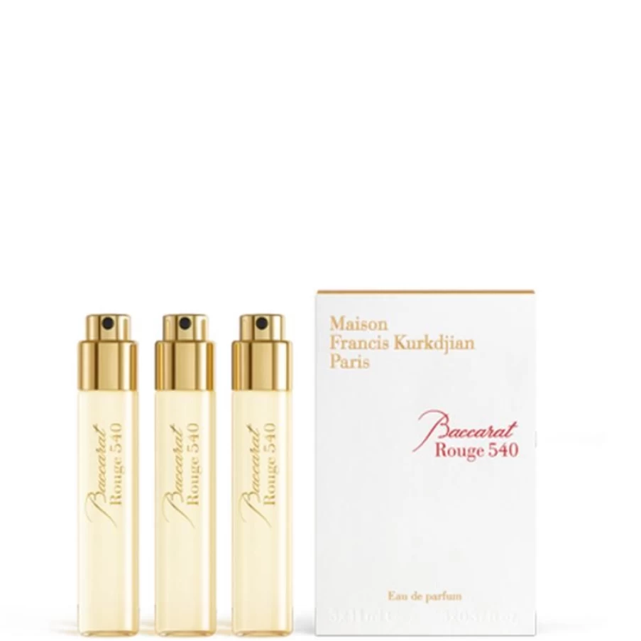 Maison Francis Kurkdjian Baccarat Rouge 540 Eau de Parfum Refill 3 x 11ml Travel Set