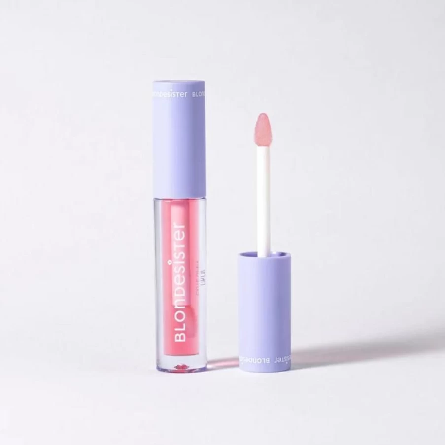 Blondesister Coconut Lip Oil - Moisturizing & Shiny Lippy Gloss for Soft Lips 01
