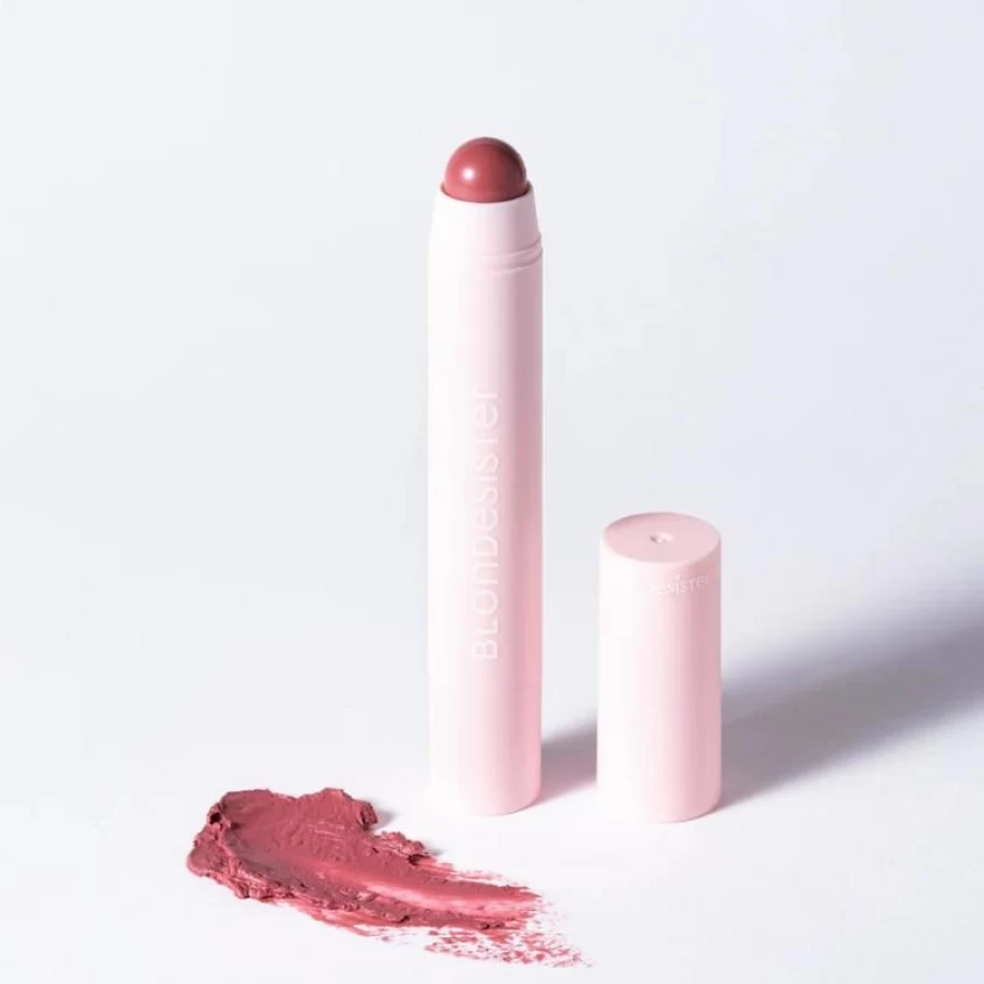 Blondesister 2-in-1 Lip & Cheek Tint - Lovely Mauve #05 for Versatile Makeup Looks