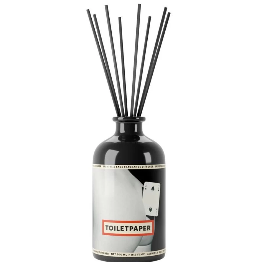Toiletpaper Jasmin Sage Room Diffuser 500ml - Aromatic Home Fragrance by Two of Spades