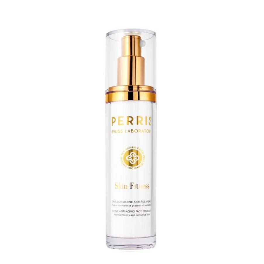 Perris Swiss Laboratory Active Anti-Aging Face Emulsion – Rejuvenating & Hydrating Moisturizer for Youthful Skin