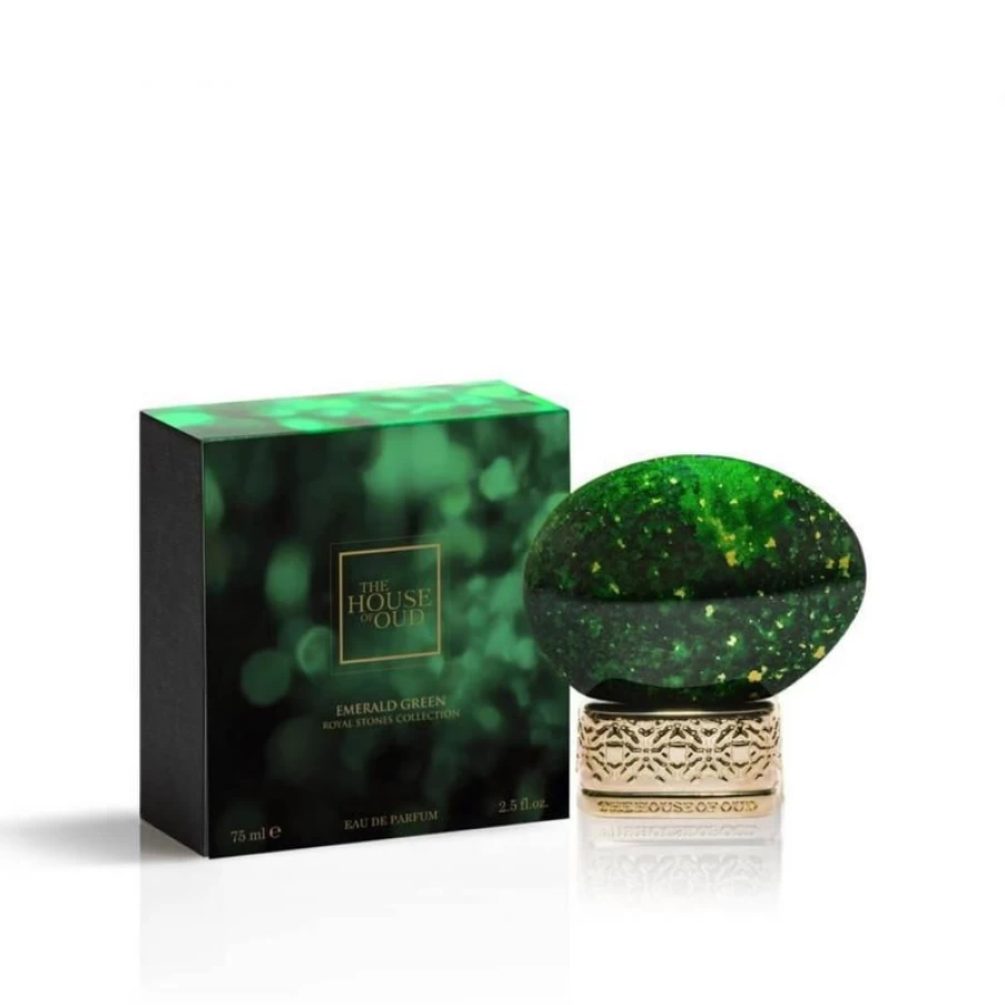 "The House of Oud Emerald Green Perfume – Luxurious Fragrance for Women & Men"