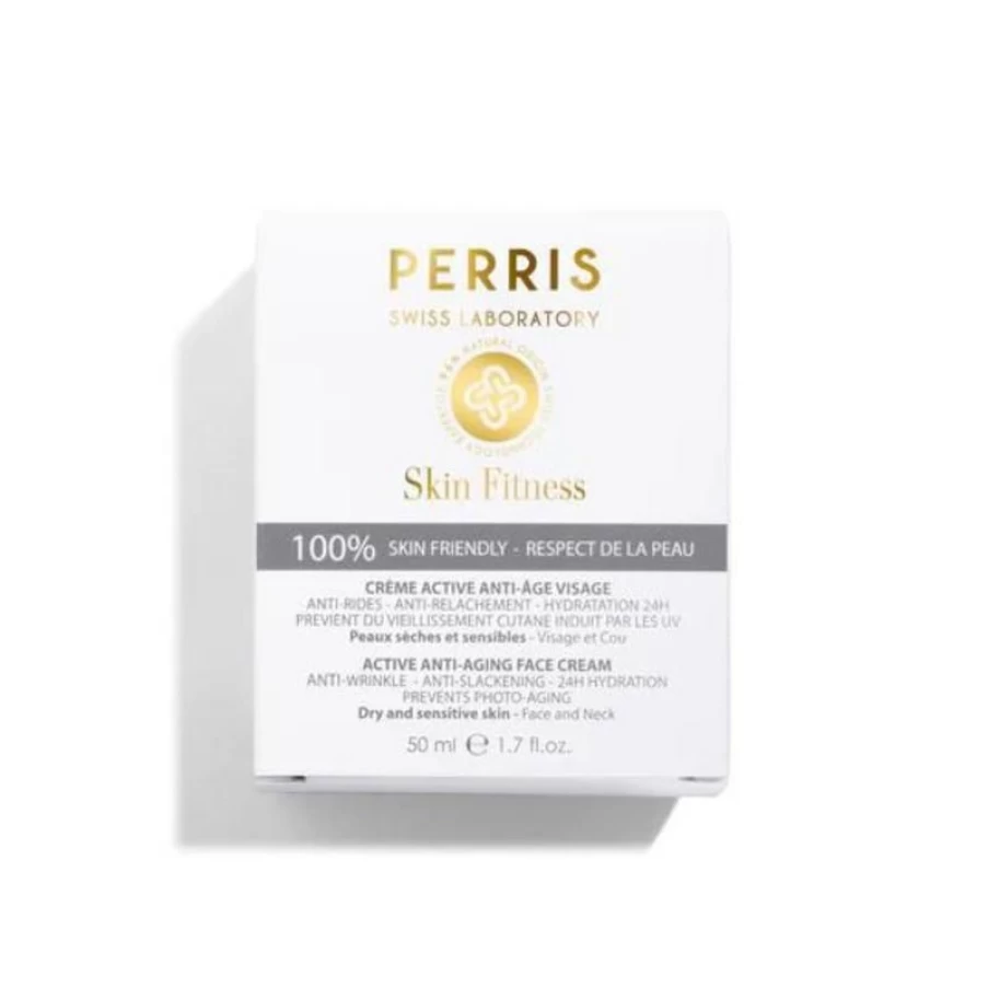 Perris Swiss Laboratory Active Anti-Aging Face Cream - Rejuvenating & Wrinkle-Reducing Skincare Treatment