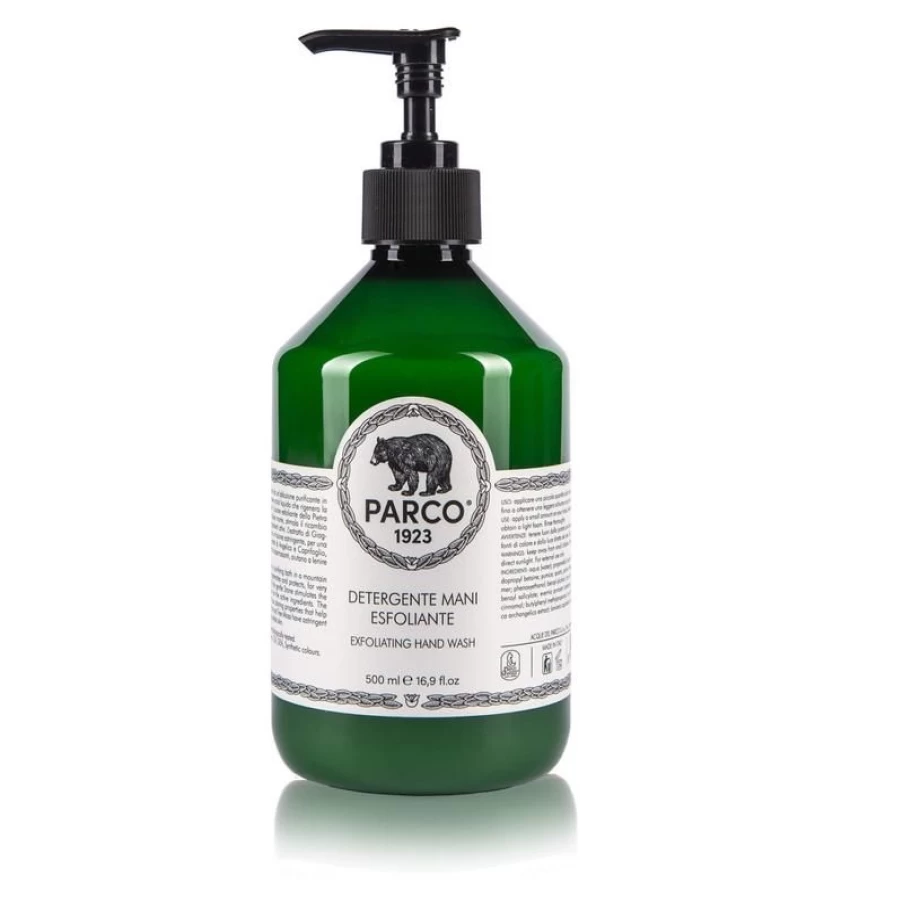 Parco 1923 Exfoliating Hand Wash 500ml - Gentle Scrubbing Cleanser for Smooth Skin