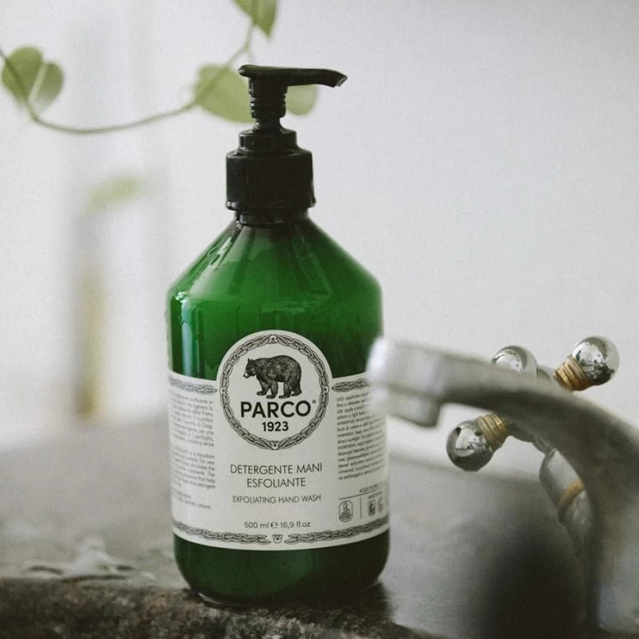 Parco 1923 Exfoliating Hand Wash 500ml - Gentle Scrubbing Cleanser for Smooth Skin