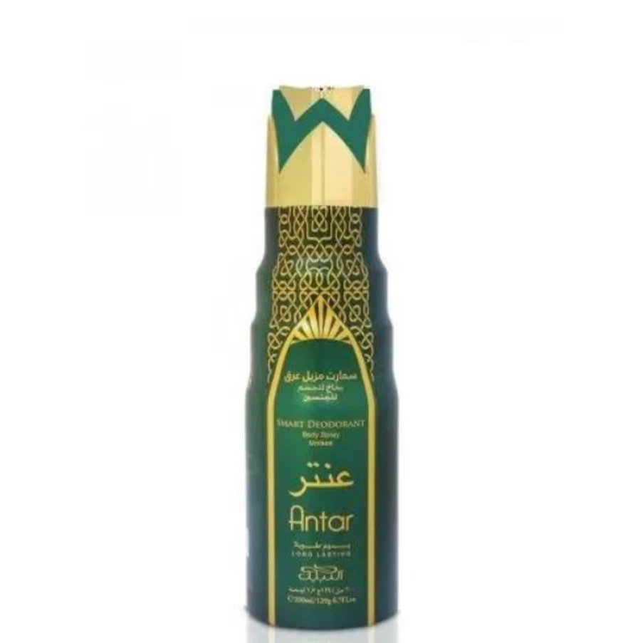 Nabeel Antar Body Spray for Men & Women - Long Lasting Fragrance Deodorant