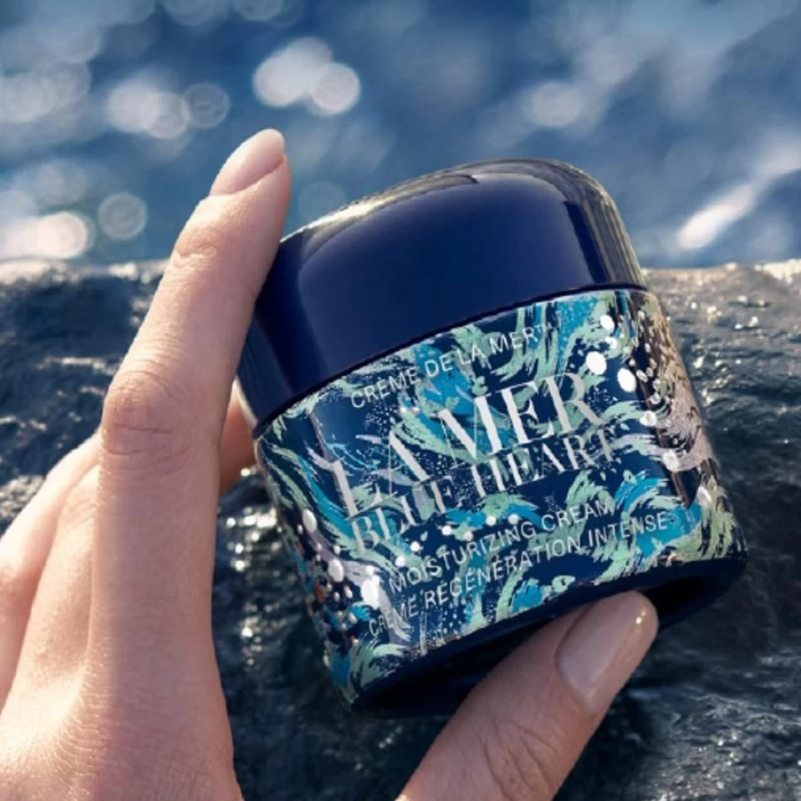 La Mer Blue Heart Moisturizing Cream - Hydrating & Nourishing Facial Cream for Radiant Skin
