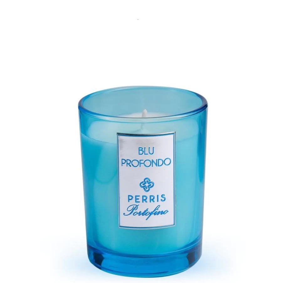 Perris Portofino Blu Profondo Scented Candle for Home Fragrance