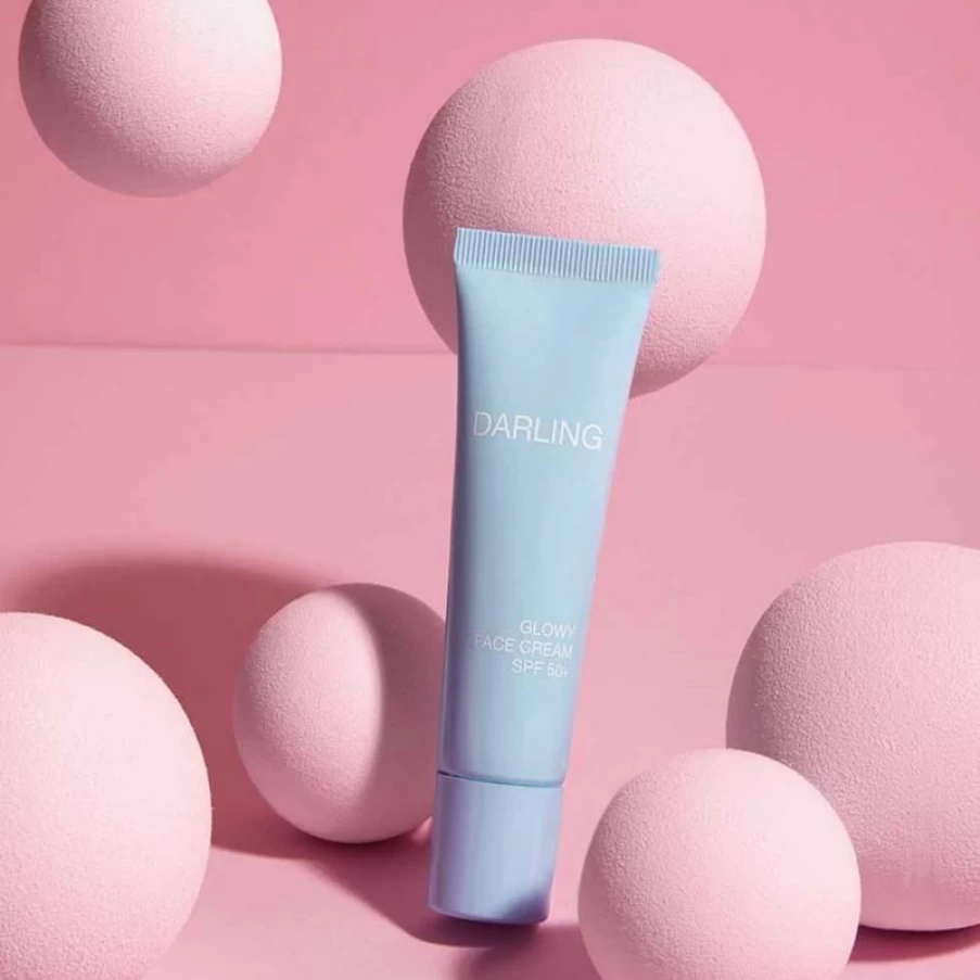 "Darling Glowy Face Cream SPF 50+ – Hydrating & Sun Protection"