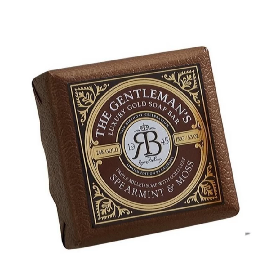 Castelbel Luxury Gold Soap Bar for Men – Premium Gentleman’s Grooming Gift