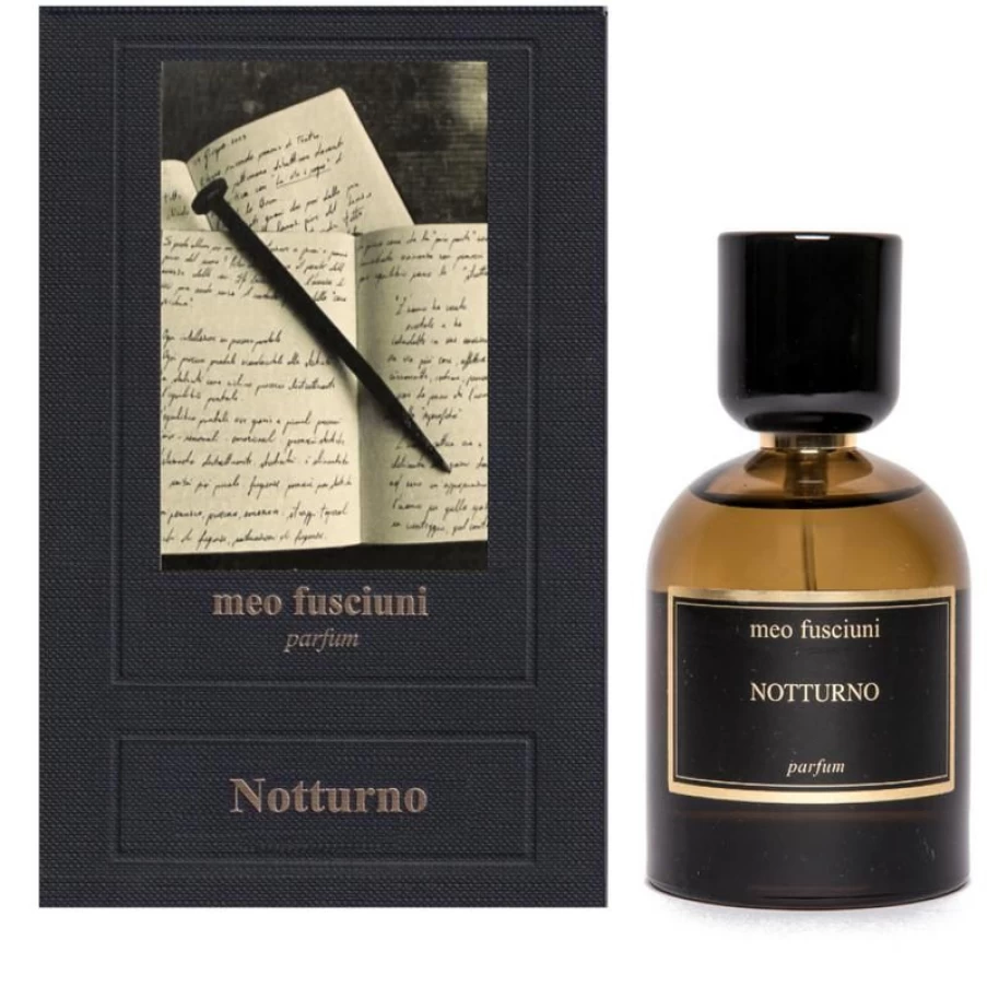 Meo Fusciuni Notturno - Luxury Unisex Perfume | Woody Amber Scent for Men & Women