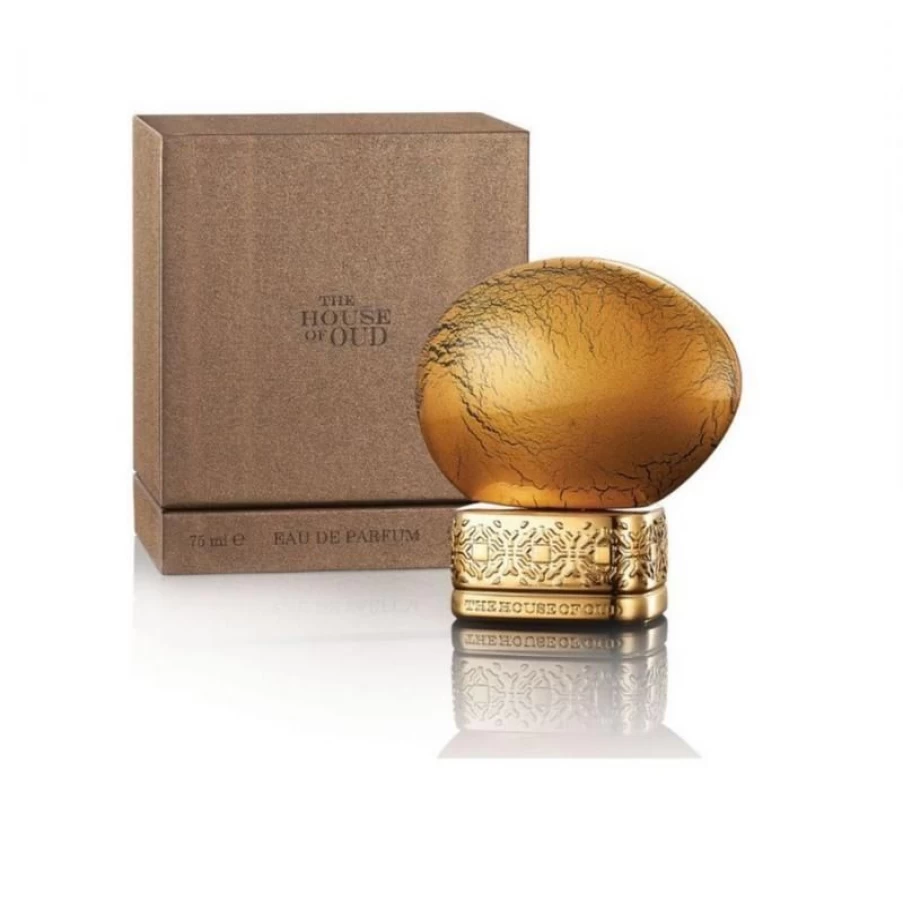 "The House of Oud Golden Powder – Luxurious Fragrance Powder for Women & Men"