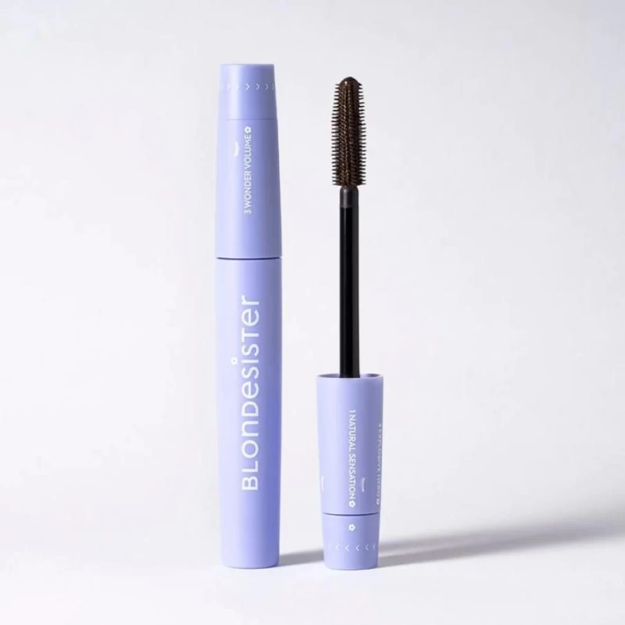 Blondesister 4 In 1 Clickturn Mascara - 02 Milk Chocolate, Lengthening, Volumizing, Waterproof & Smudge-Proof