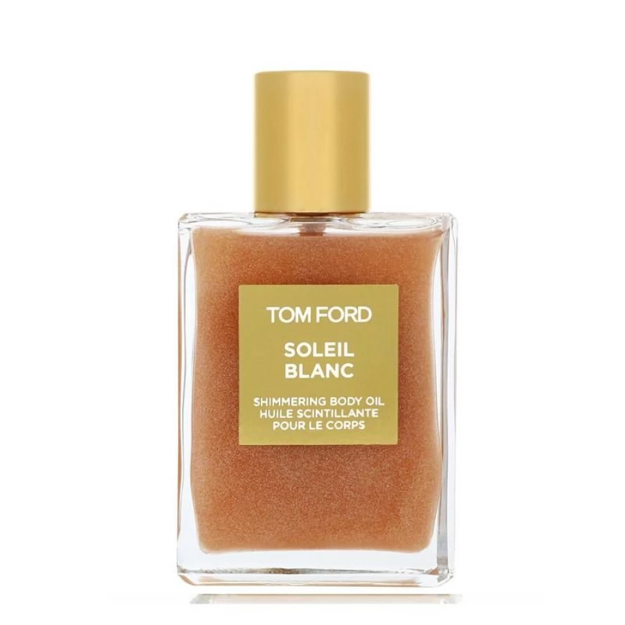 Tom Ford Soleil Blanc Shimmering Body Oil with Rose Gold, 100ml Luxurious Glow for Skin