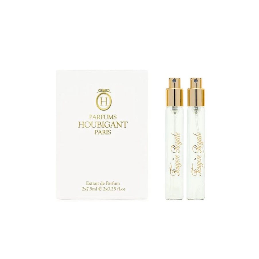Houbigant Paris Fougere Royale Travel Refill Set - Luxury Fragrance Refills for Men