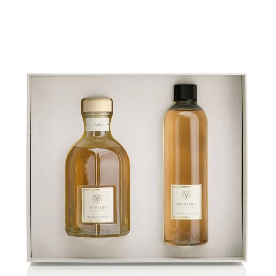 Dr. Vranjes Ambra Gift Set with 500mL Diffuser and 500mL Refill
