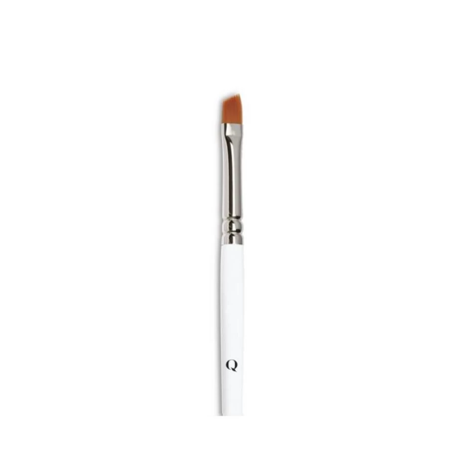 QStudio Professional Oblique Eyebrow Brush P07 - Precise Angled Brow Makeup Tool