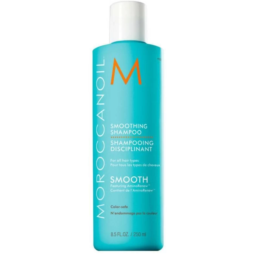 Moroccanoil Smoothing Shampoo 250ml - Hydrating & Frizz Control for All Hair Types