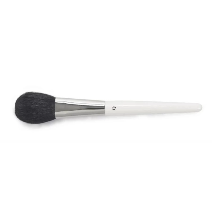 QStudio Round Powder Brush P02 - Professional Makeup Brush for Flawless Face Finish