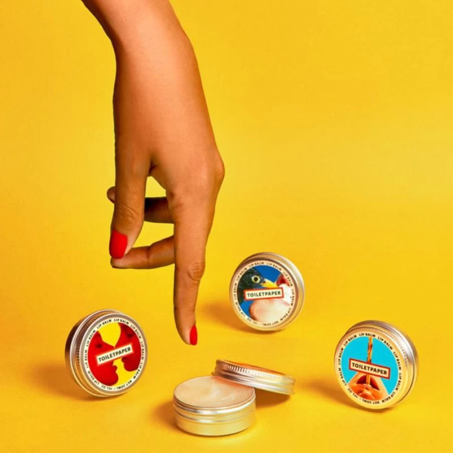 Toiletpaper Hydrating Lip Balm Drill - Moisturizing Lip Care for Soft, Smooth Lips