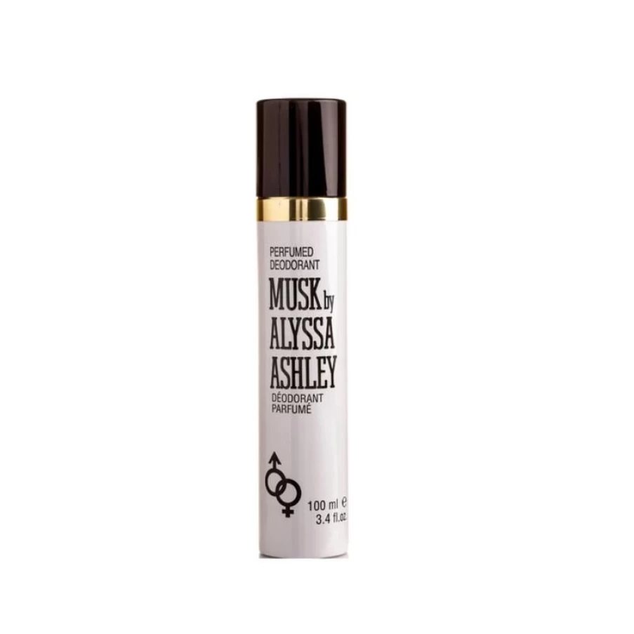Alyssa Ashley Musk Perfumed Deodorant Spray for Men & Women - Long-Lasting Fragrance Body Spray