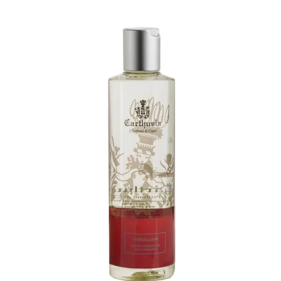 Carthusia Corallium Luxurious Shower Gel for Refreshing Bath Experience