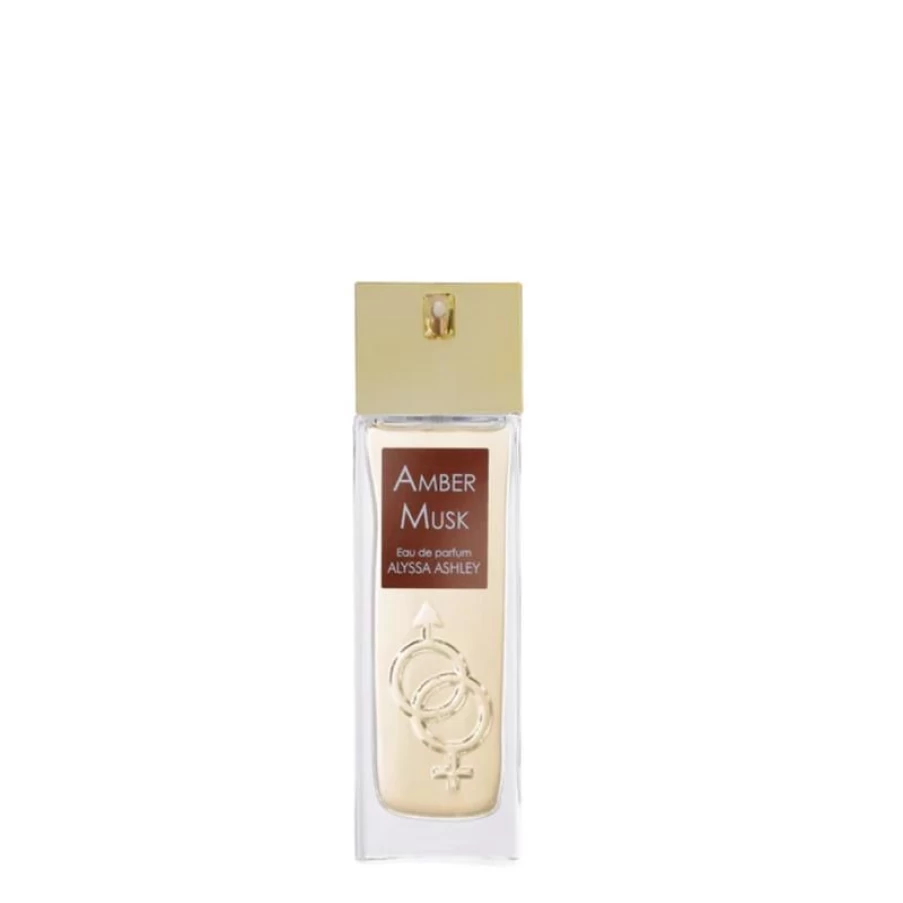 Alyssa Ashley Amber Musk Eau de Toilette - 50ml Perfume for Women & Men, Long-Lasting Fragrance