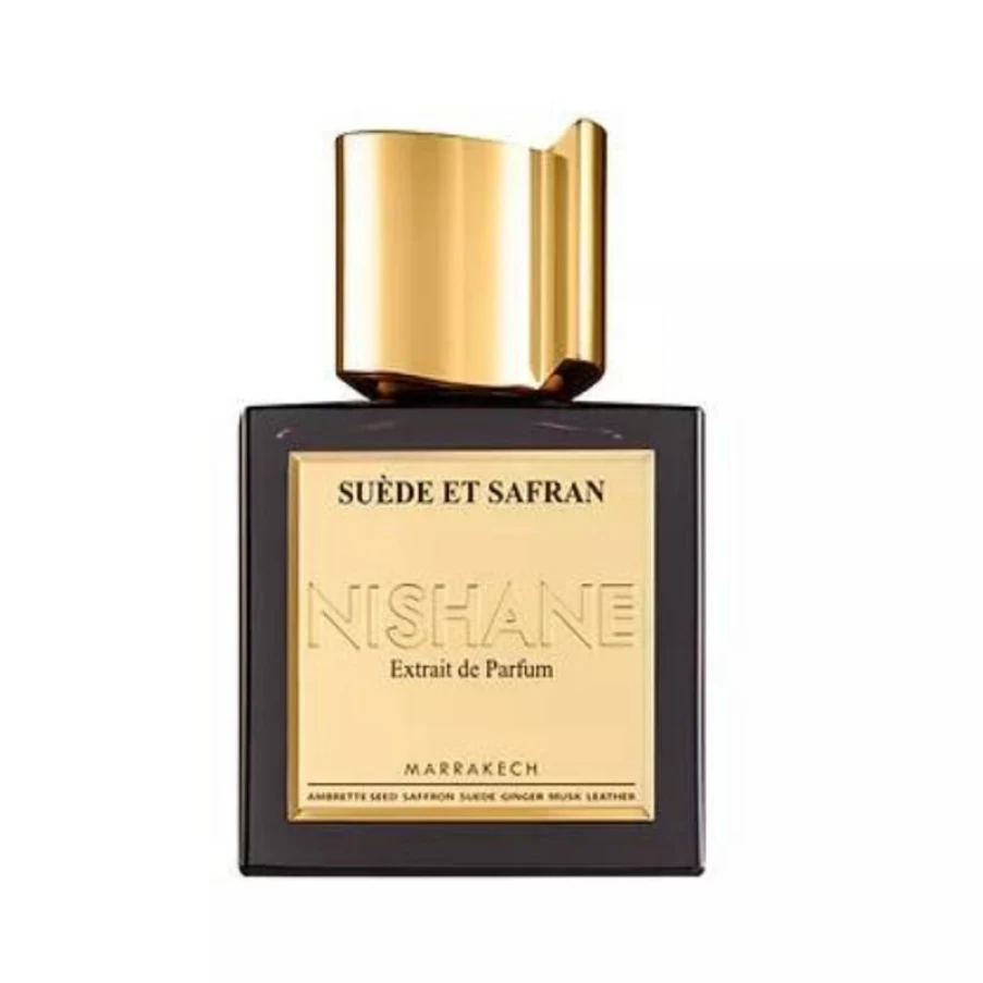Nishane Suede Et Safran Luxury Perfume for Men and Women - Premium Saffron & Suede Scent