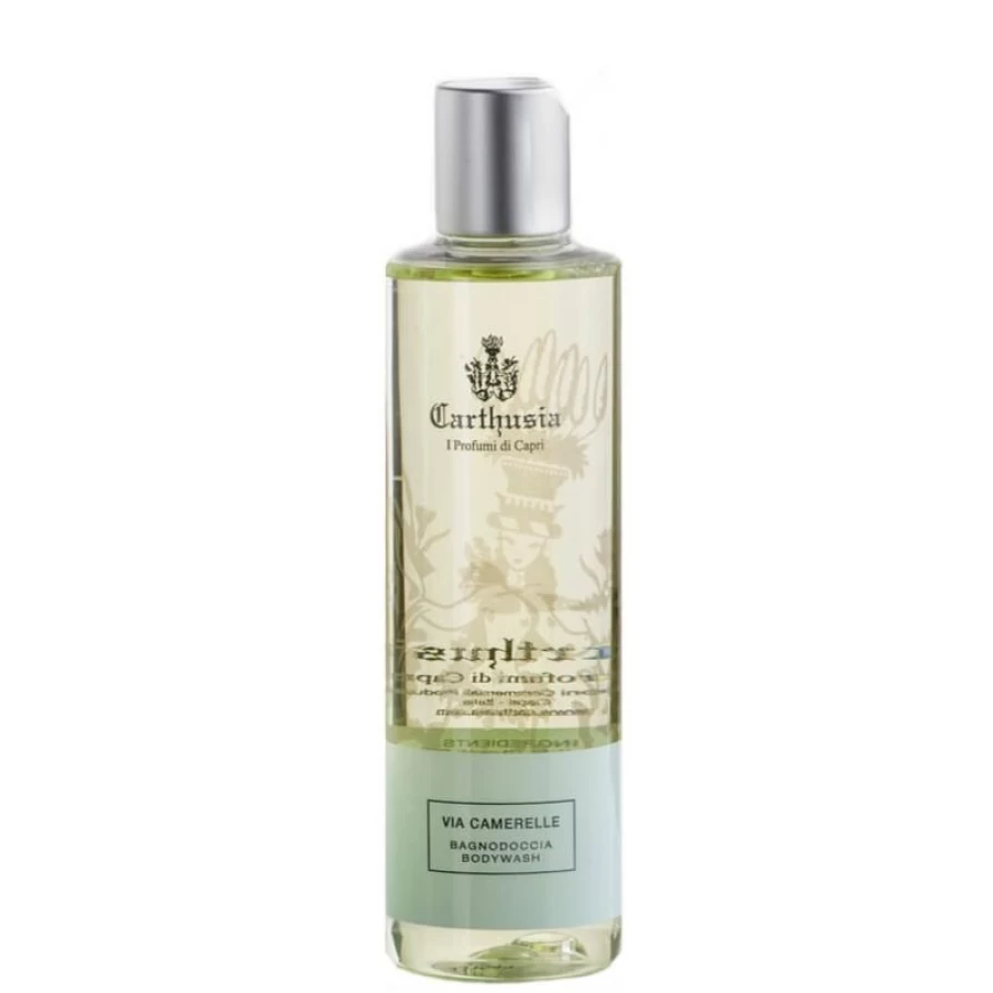 Carthusia Via Camerelle Luxury Shower Gel for Women & Men - Refreshing & Hydrating
