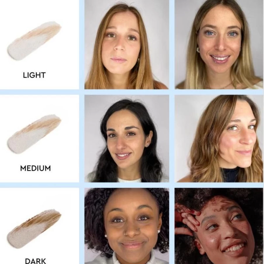 Blondesheer Tinted Cream 03 Dark - Natural Finish Moisturizing Foundation with Buildable Coverage