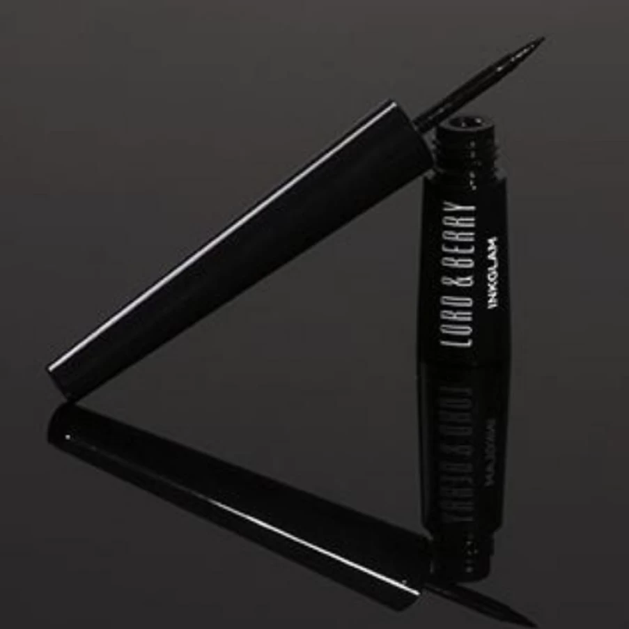 Lord Berry Inkglam Waterproof Liquid Eyeliner - Intense Black Long Lasting Smudge-Proof Makeup