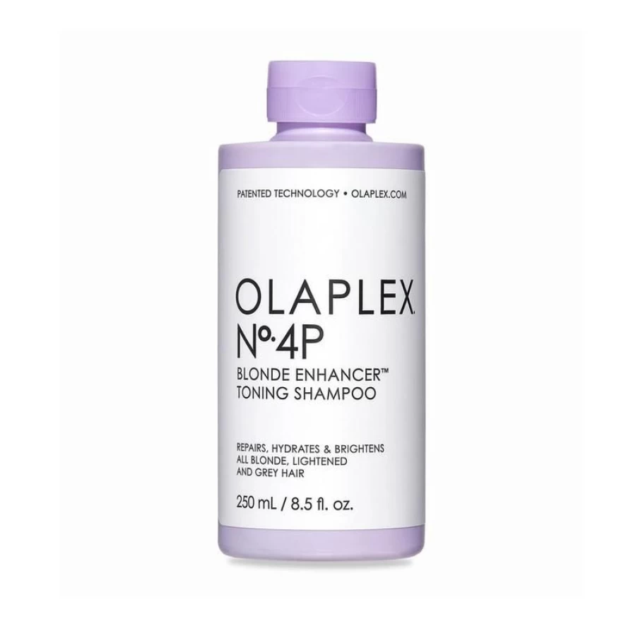 Olaplex No. 4P Blonde Enhancer Toning Shampoo for Brighter, Cooler Blonde Hair